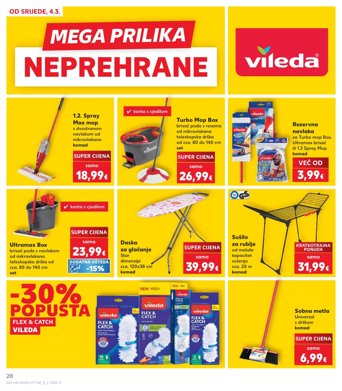 Stranica 28. Kaufland kataloga - Tjedna Akcija od 15.03.2026.