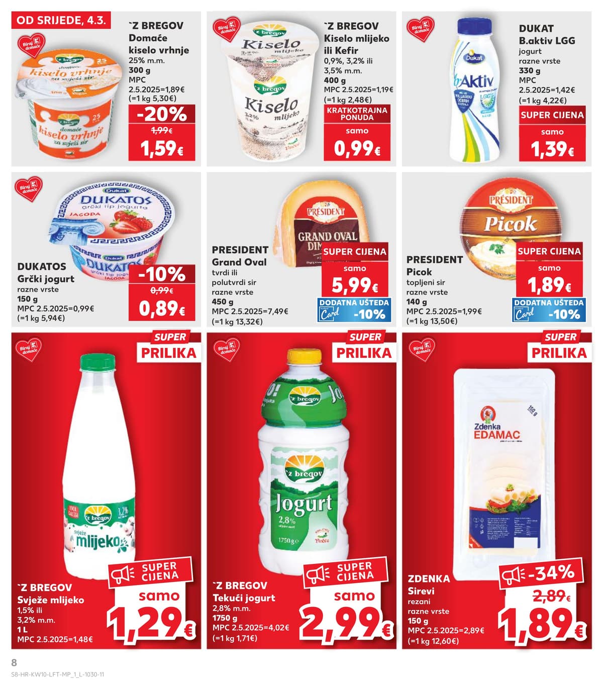 Stranica 8. Kaufland kataloga - Tjedna Akcija od 15.03.2026.