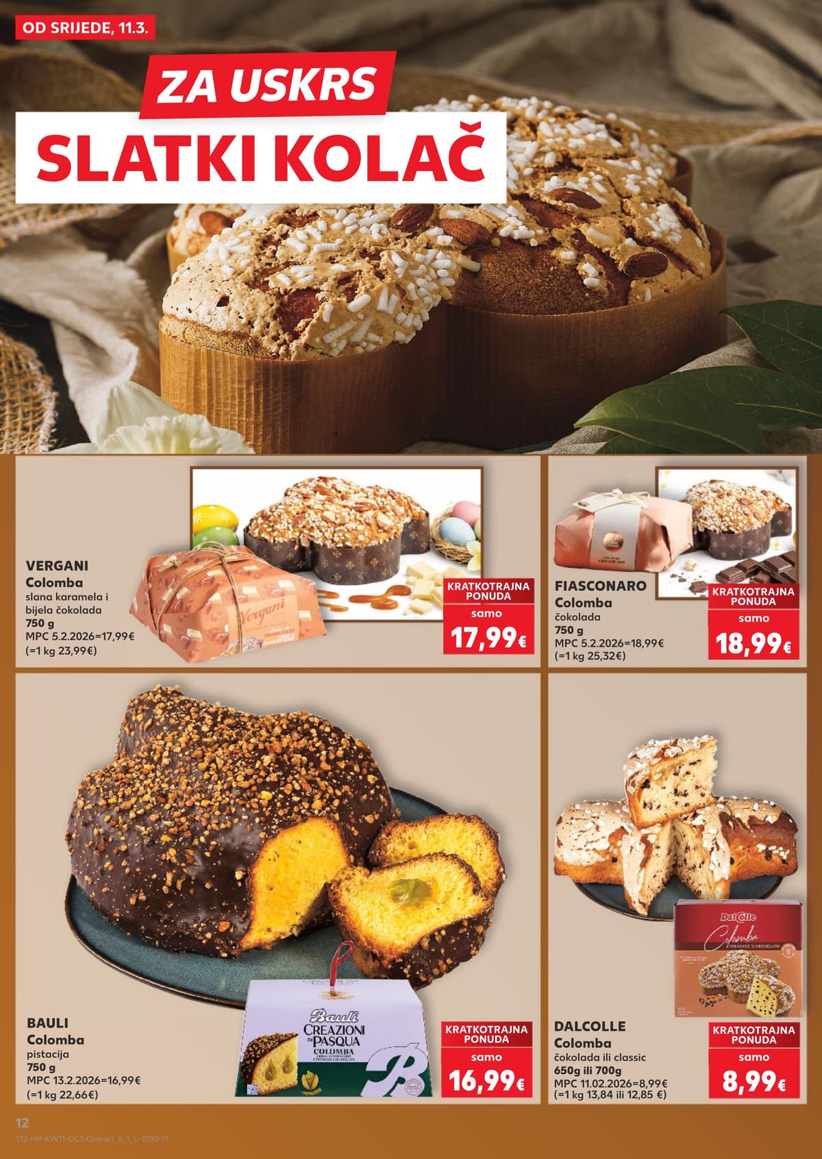 Stranica 12. Kaufland kataloga - Hrana za ljubimce i Kaufland marke od 15.03.2026.