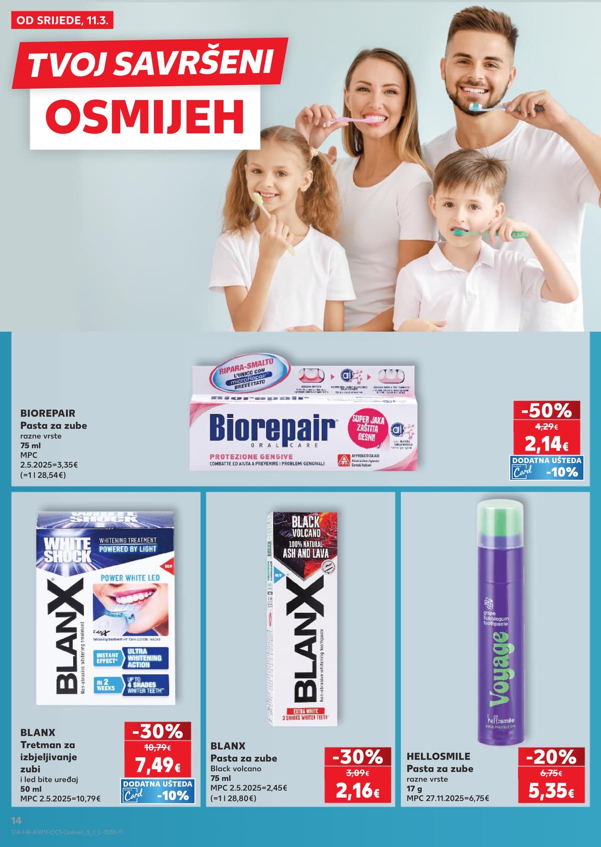 Stranica 14. Kaufland kataloga - Hrana za ljubimce i Kaufland marke od 15.03.2026.