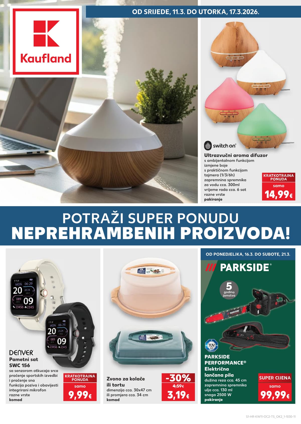 Stranica 1. Kaufland kataloga - Neprehrambeni Proizvodi od 15.03.2026.