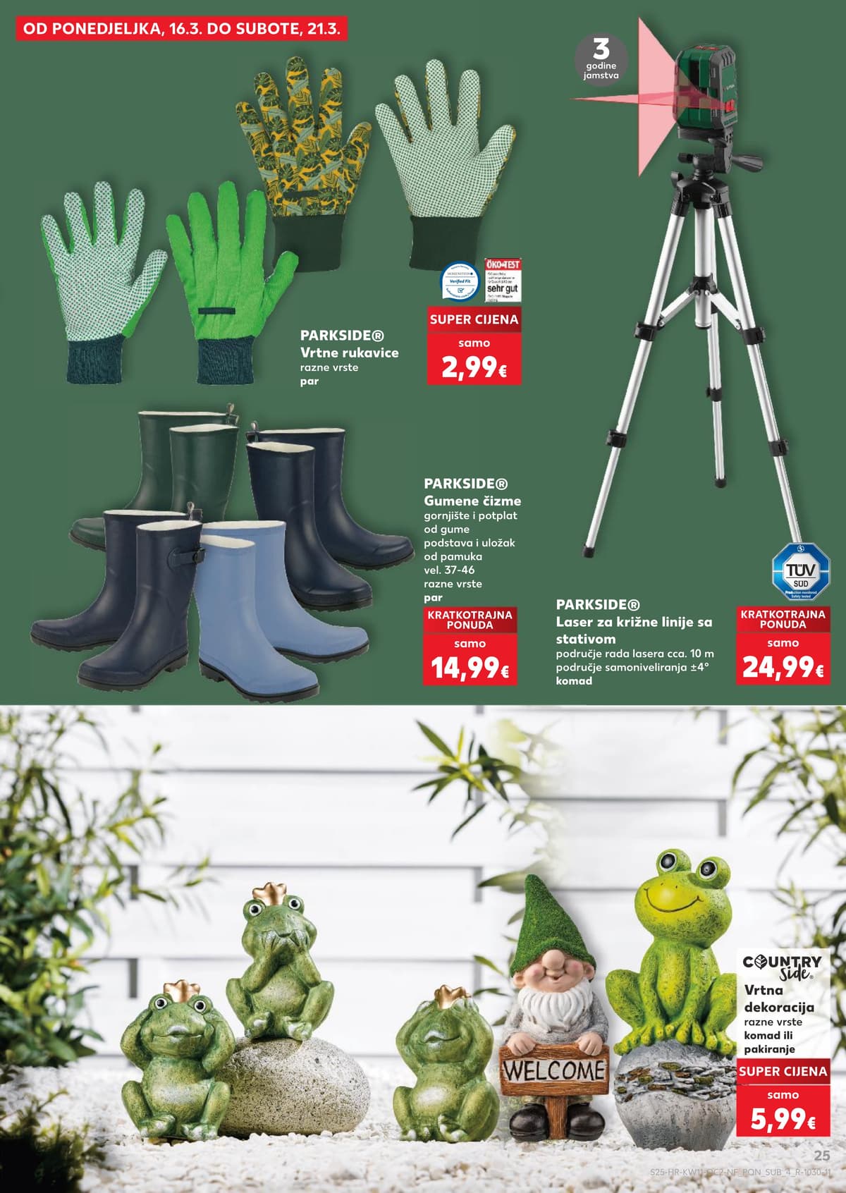 Stranica 25. Kaufland kataloga - Neprehrambeni Proizvodi od 15.03.2026.