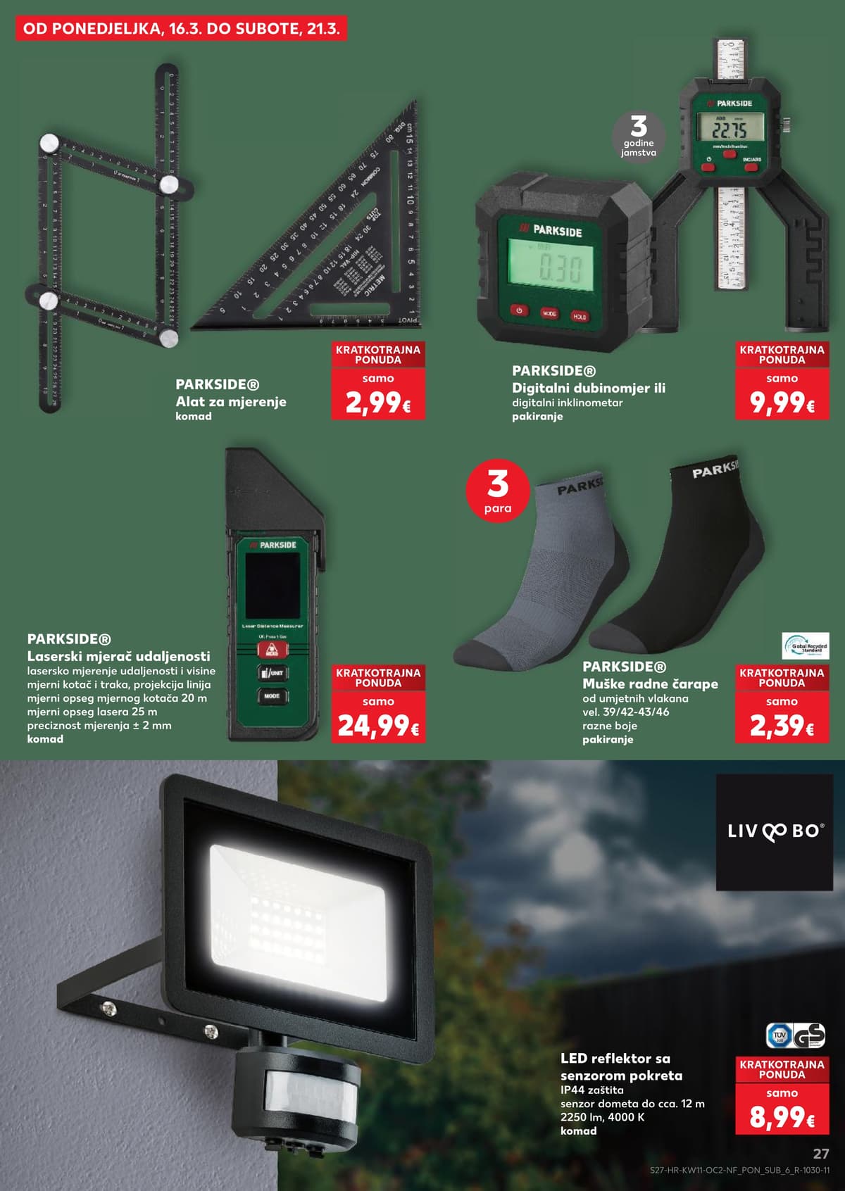 Stranica 27. Kaufland kataloga - Neprehrambeni Proizvodi