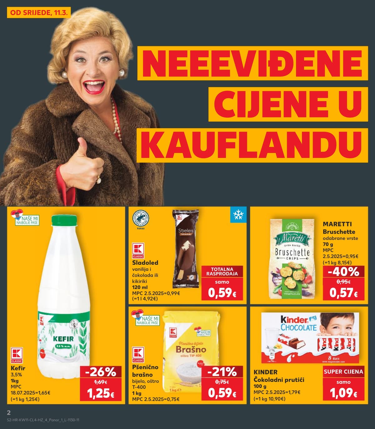 Stranica 2. Kaufland kataloga - Neviđene Cijene