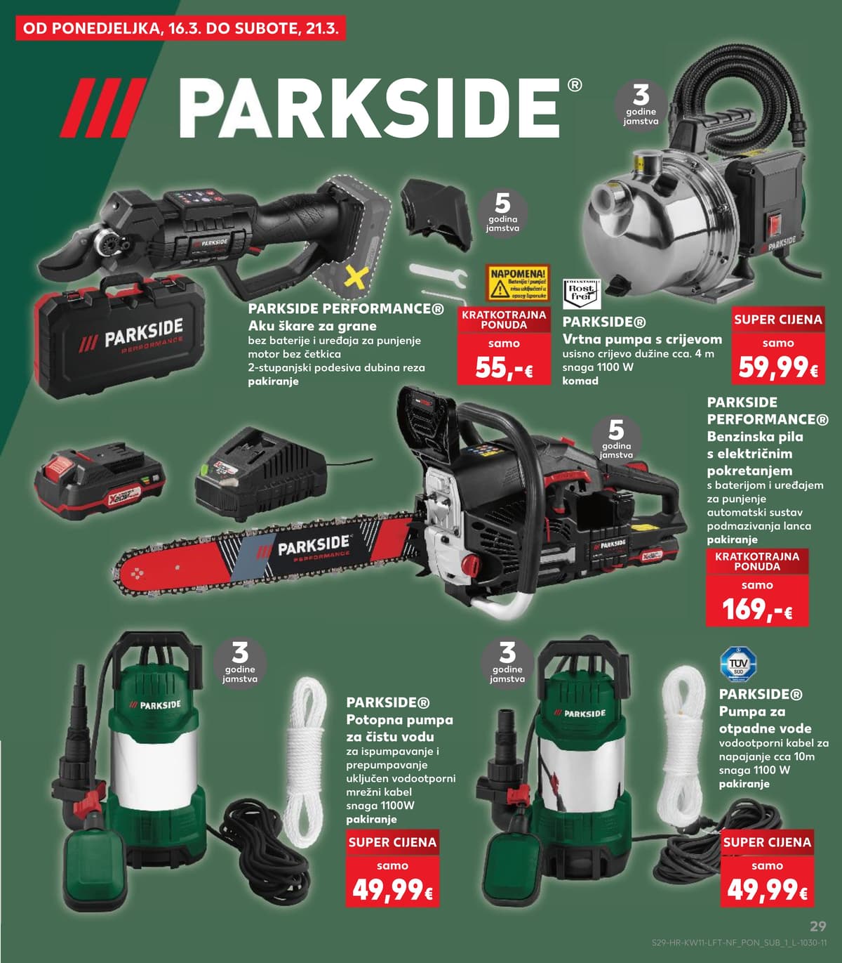 Stranica 29. Kaufland kataloga - Tjedna Akcija od 15.03.2026.