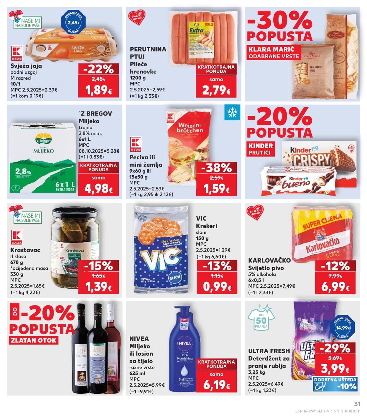 Stranica 31. Kaufland kataloga - Tjedna Akcija od 15.03.2026.