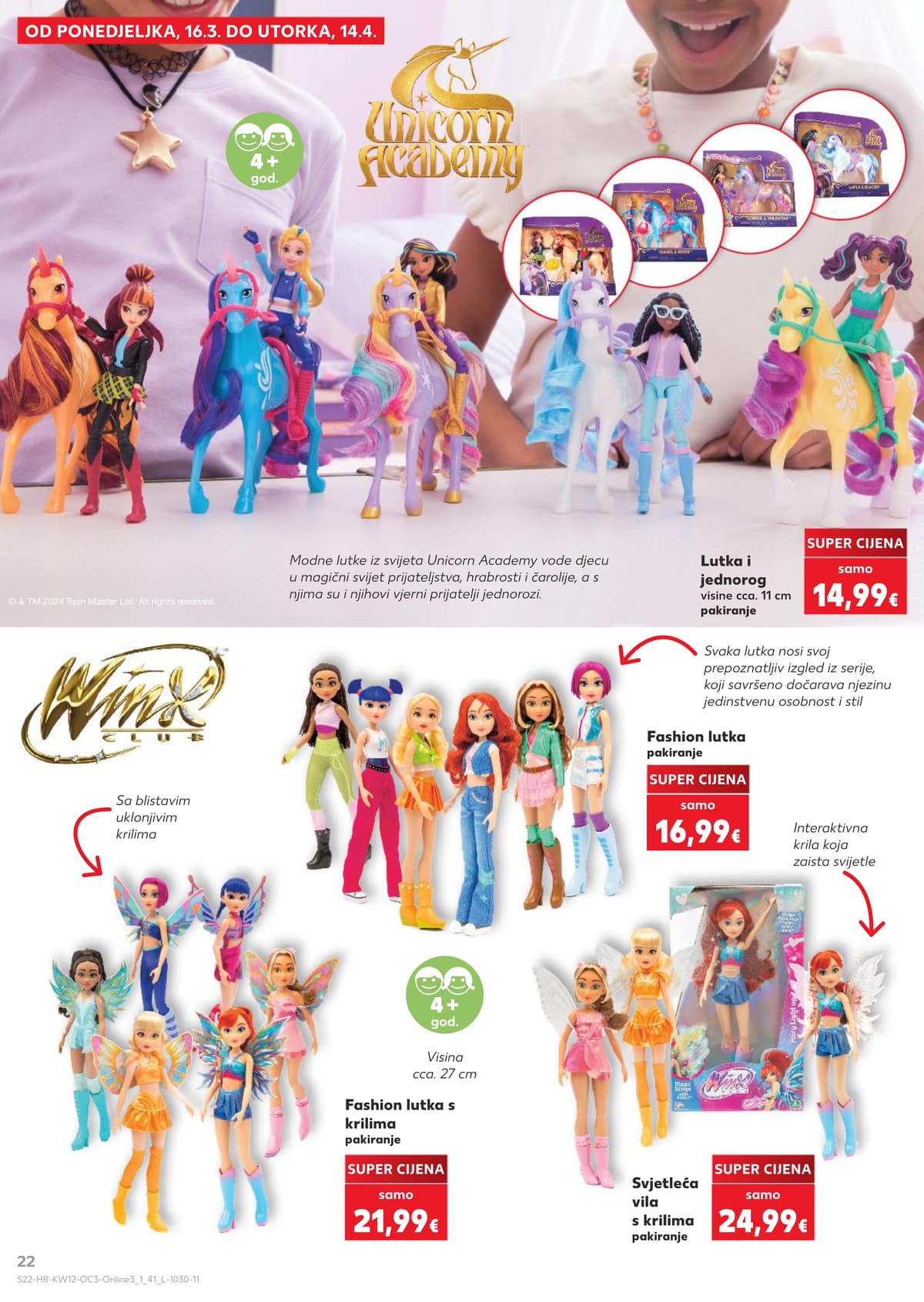 Stranica 22. Kaufland kataloga - Igračke od 15.03.2026.