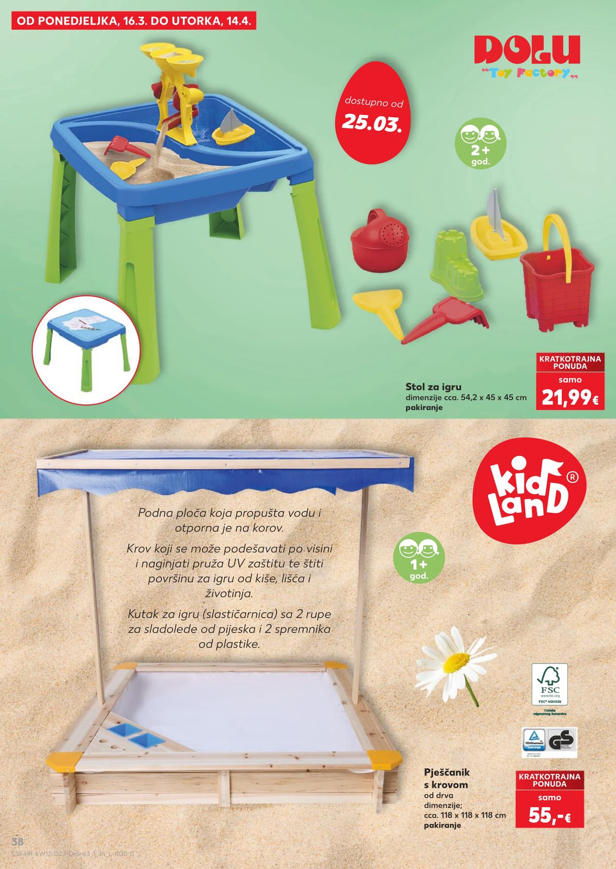 Stranica 38. Kaufland kataloga - Igračke od 15.03.2026.