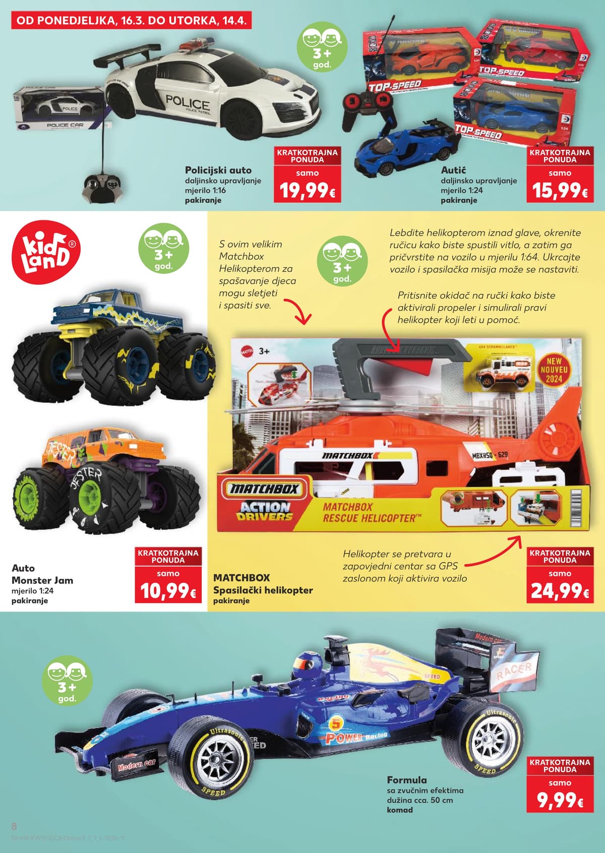 Stranica 8. Kaufland kataloga - Igračke od 15.03.2026.