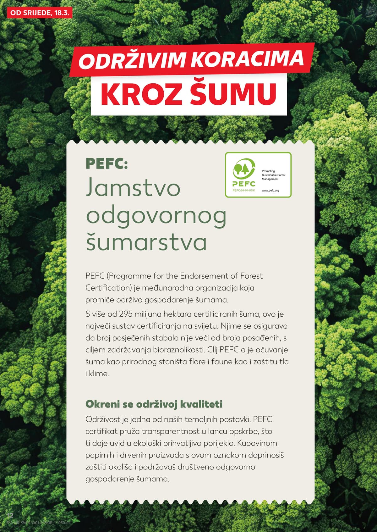 Stranica 12. Kaufland kataloga - Dan očeva i Kaufland marke od 15.03.2026.