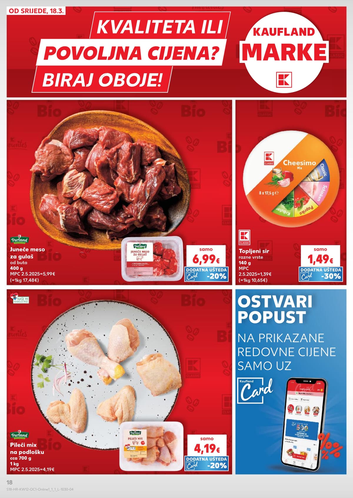 Stranica 18. Kaufland kataloga - Dan očeva i Kaufland marke