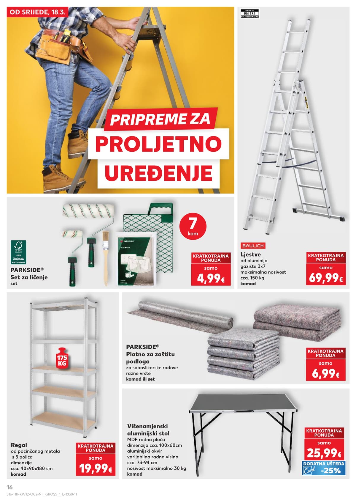 Stranica 16. Kaufland kataloga - Neprehrambeni Proizvodi od 15.03.2026.