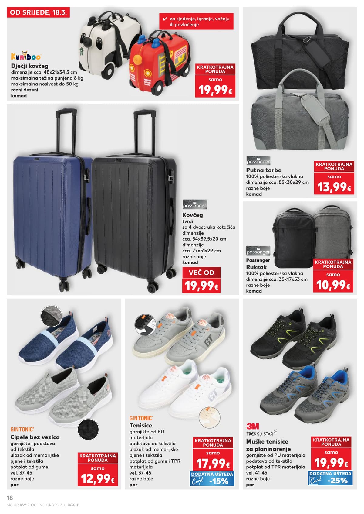 Stranica 18. Kaufland kataloga - Neprehrambeni Proizvodi od 15.03.2026.