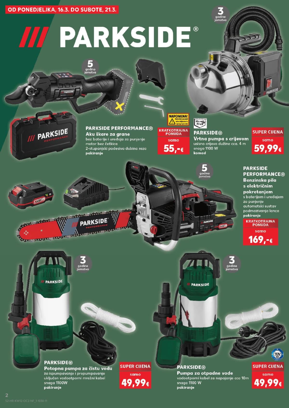 Stranica 2. Kaufland kataloga - Neprehrambeni Proizvodi od 15.03.2026.