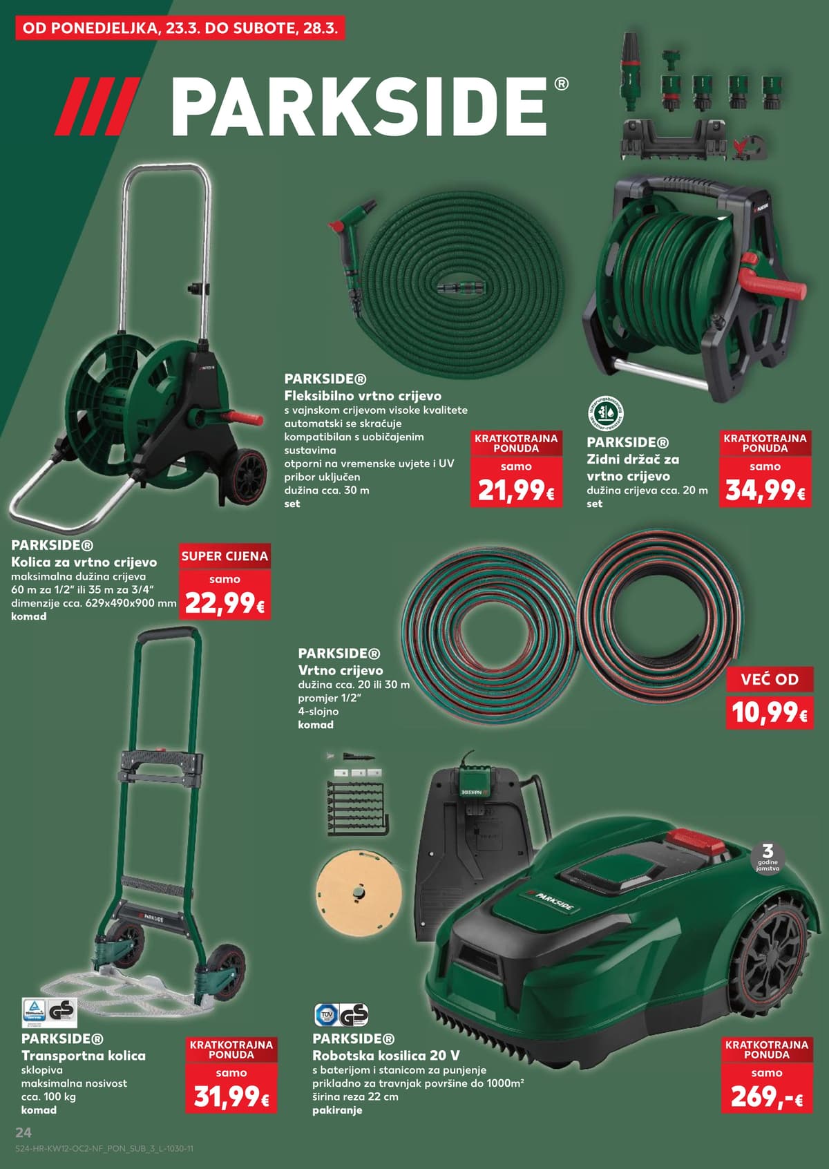 Stranica 24. Kaufland kataloga - Neprehrambeni Proizvodi od 15.03.2026.