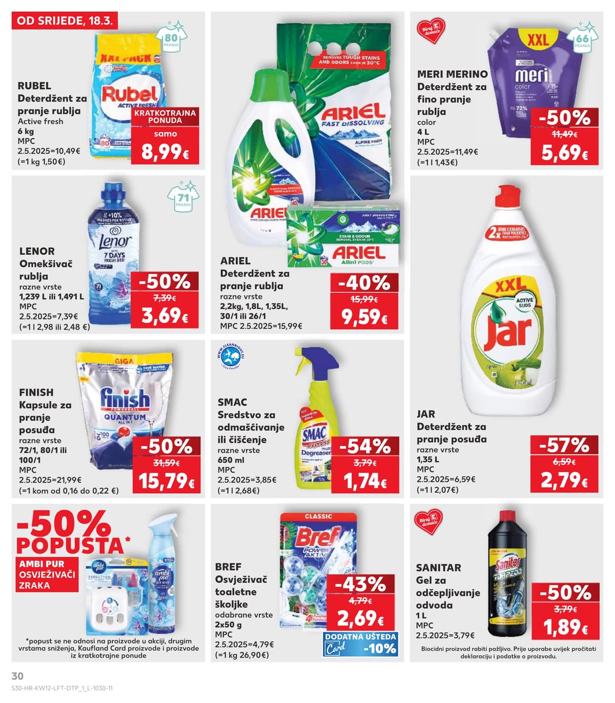 Stranica 30. Kaufland kataloga - Tjedna Akcija