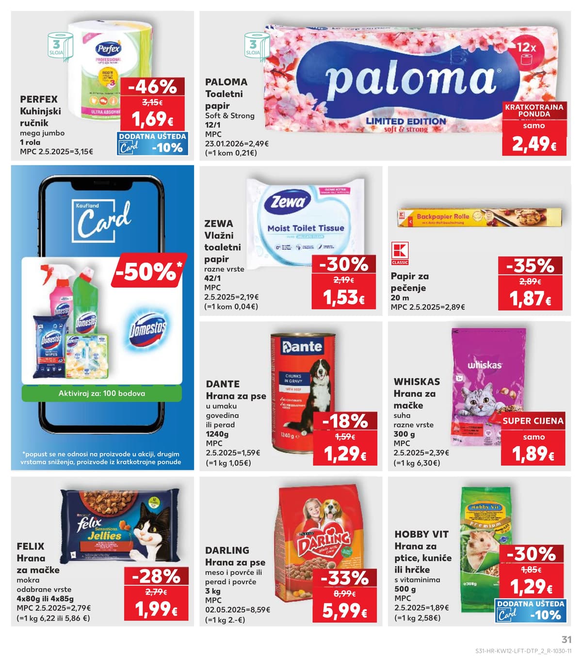 Stranica 31. Kaufland kataloga - Tjedna Akcija od 15.03.2026.