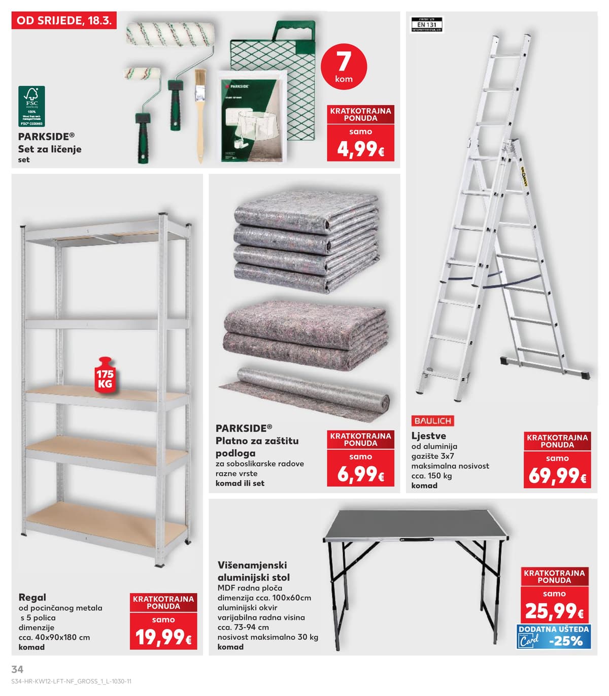 Stranica 34. Kaufland kataloga - Tjedna Akcija od 15.03.2026.