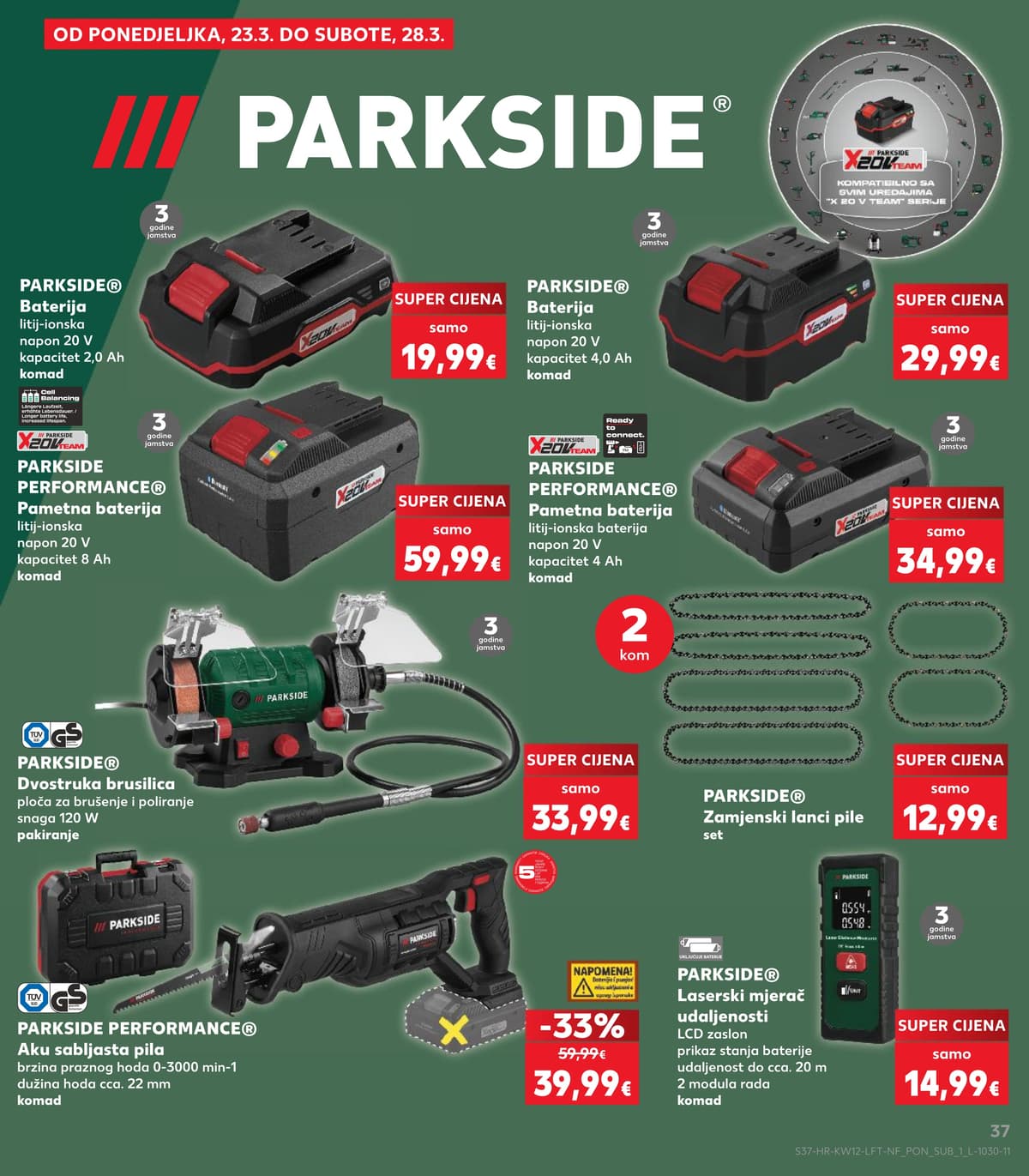 Stranica 37. Kaufland kataloga - Tjedna Akcija od 15.03.2026.