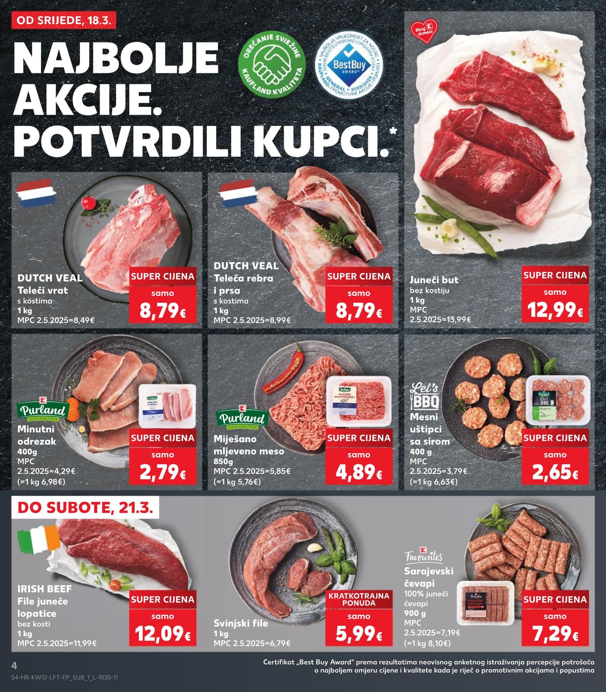Stranica 4. Kaufland kataloga - Tjedna Akcija od 15.03.2026.