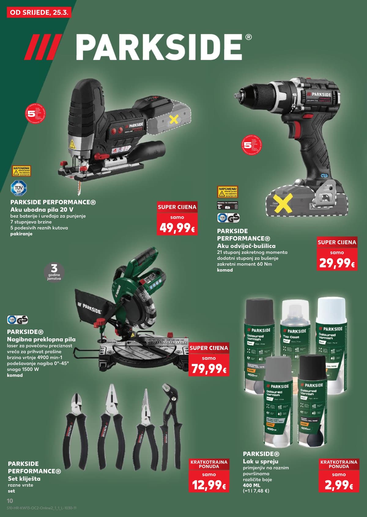 Stranica 10. Kaufland kataloga - Neprehrambeni Proizvodi od 26.03.2026.