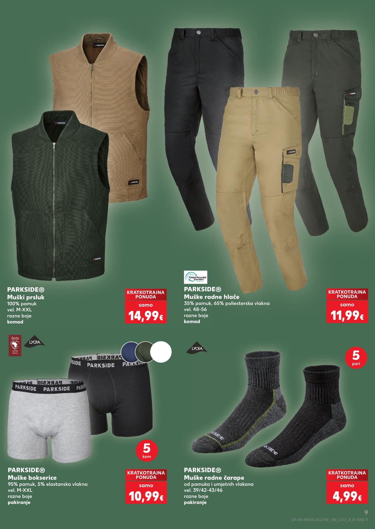 Stranica 9. Kaufland kataloga - Neprehrambeni Proizvodi od 26.03.2026.