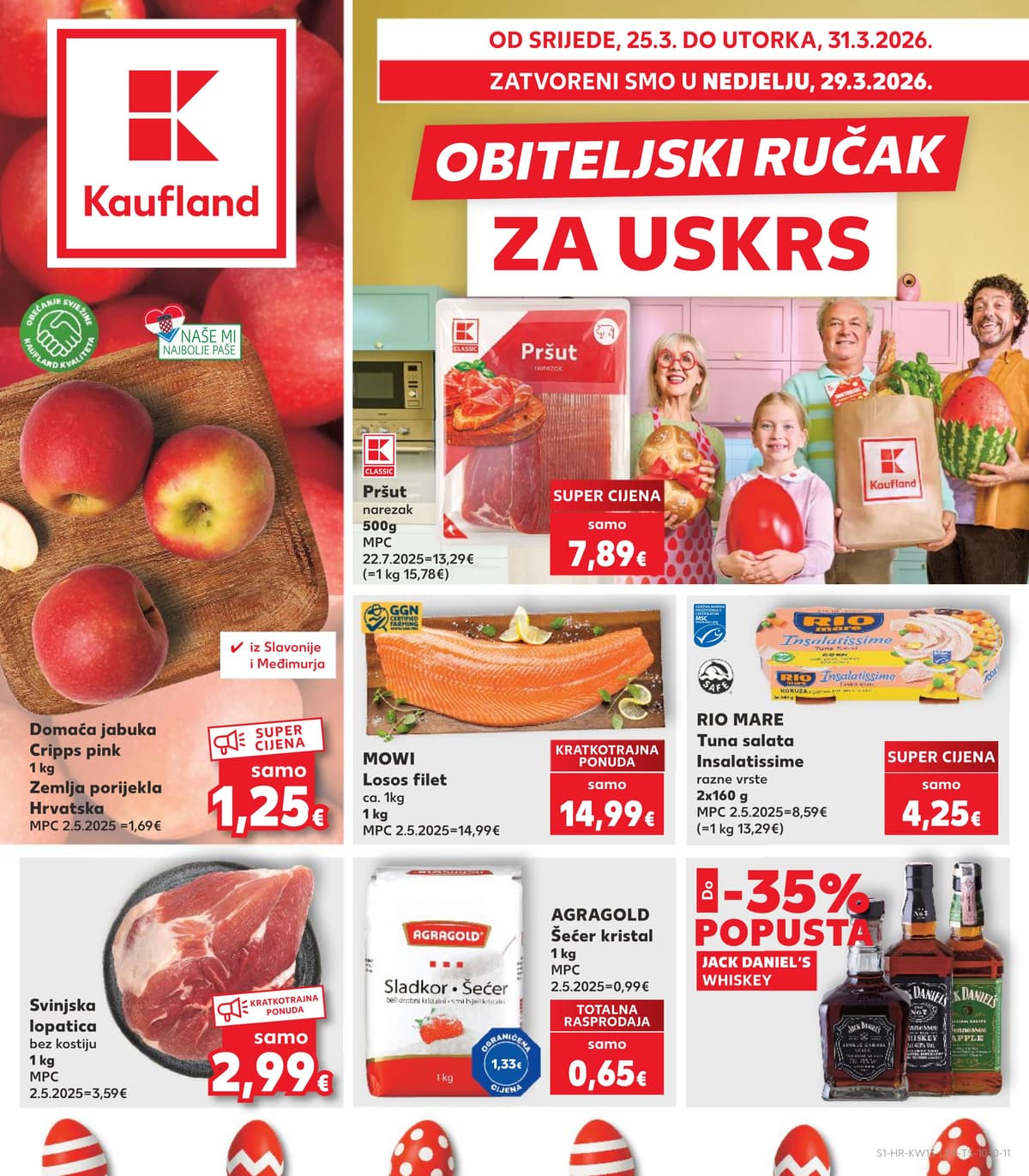 Stranica 1. Kaufland kataloga - Tjedna Akcija od 26.03.2026.