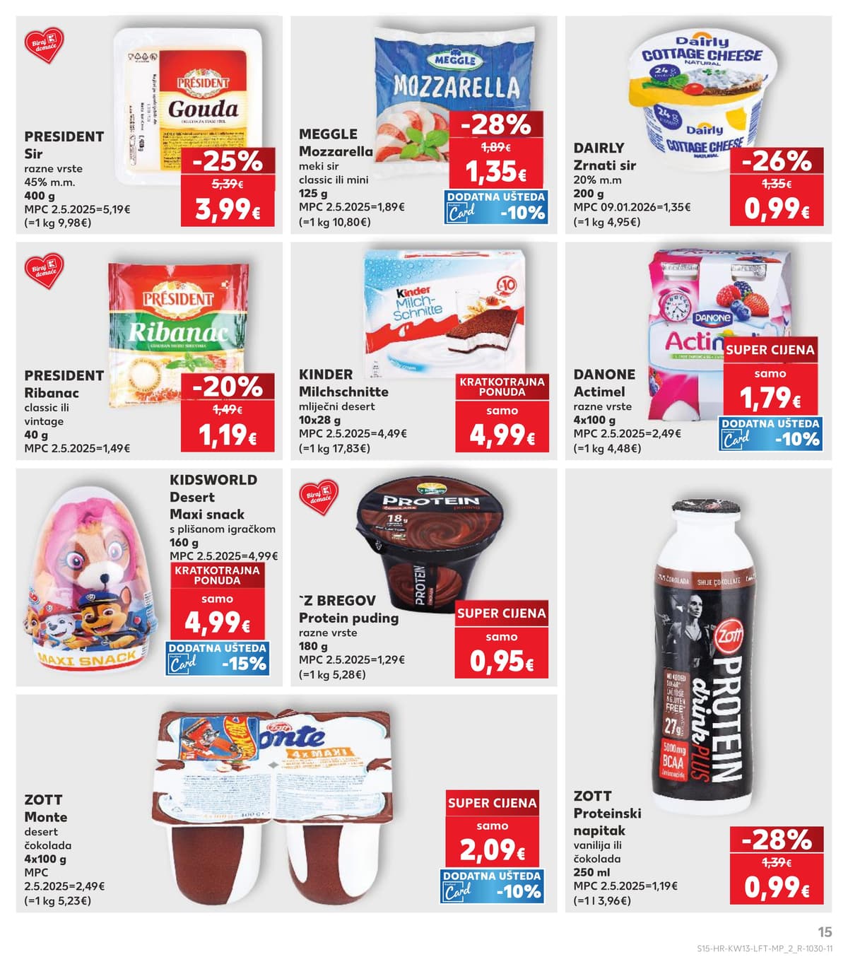 Stranica 15. Kaufland kataloga - Tjedna Akcija od 26.03.2026.