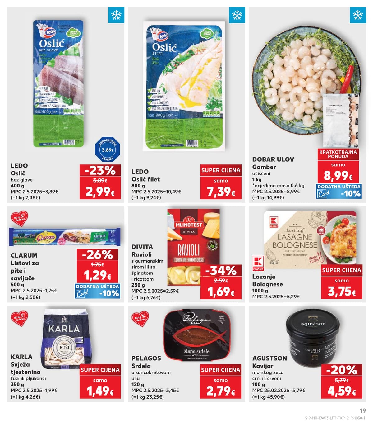 Stranica 19. Kaufland kataloga - Tjedna Akcija od 26.03.2026.