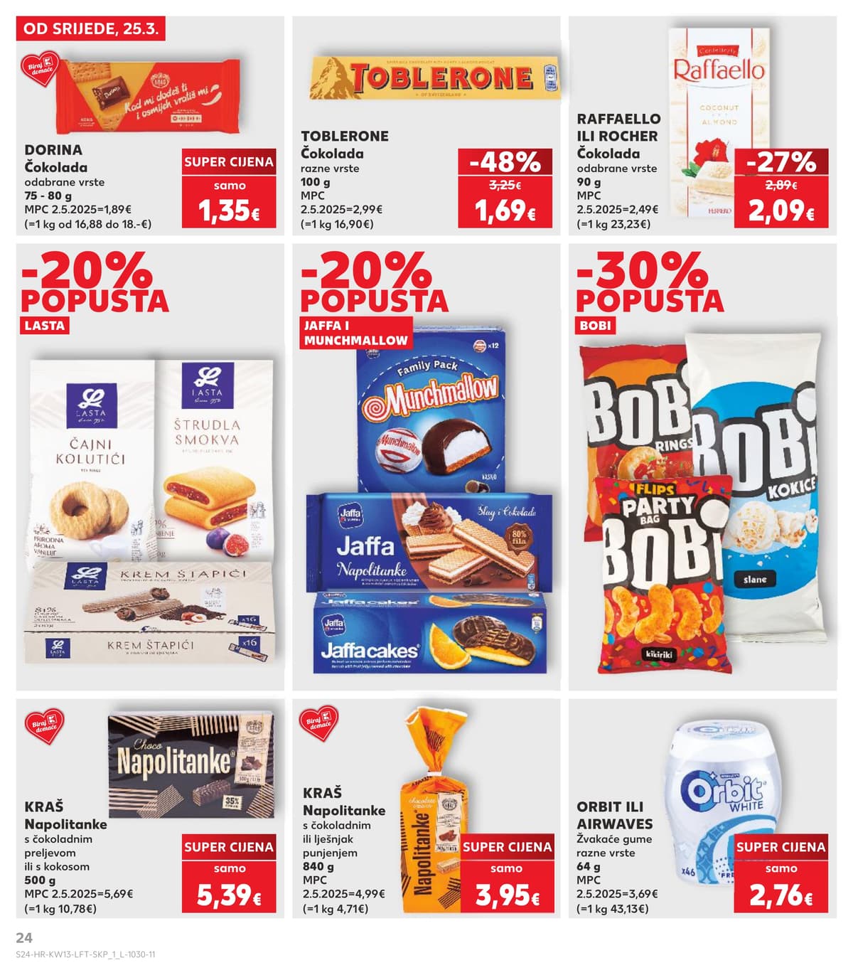 Stranica 24. Kaufland kataloga - Tjedna Akcija od 26.03.2026.