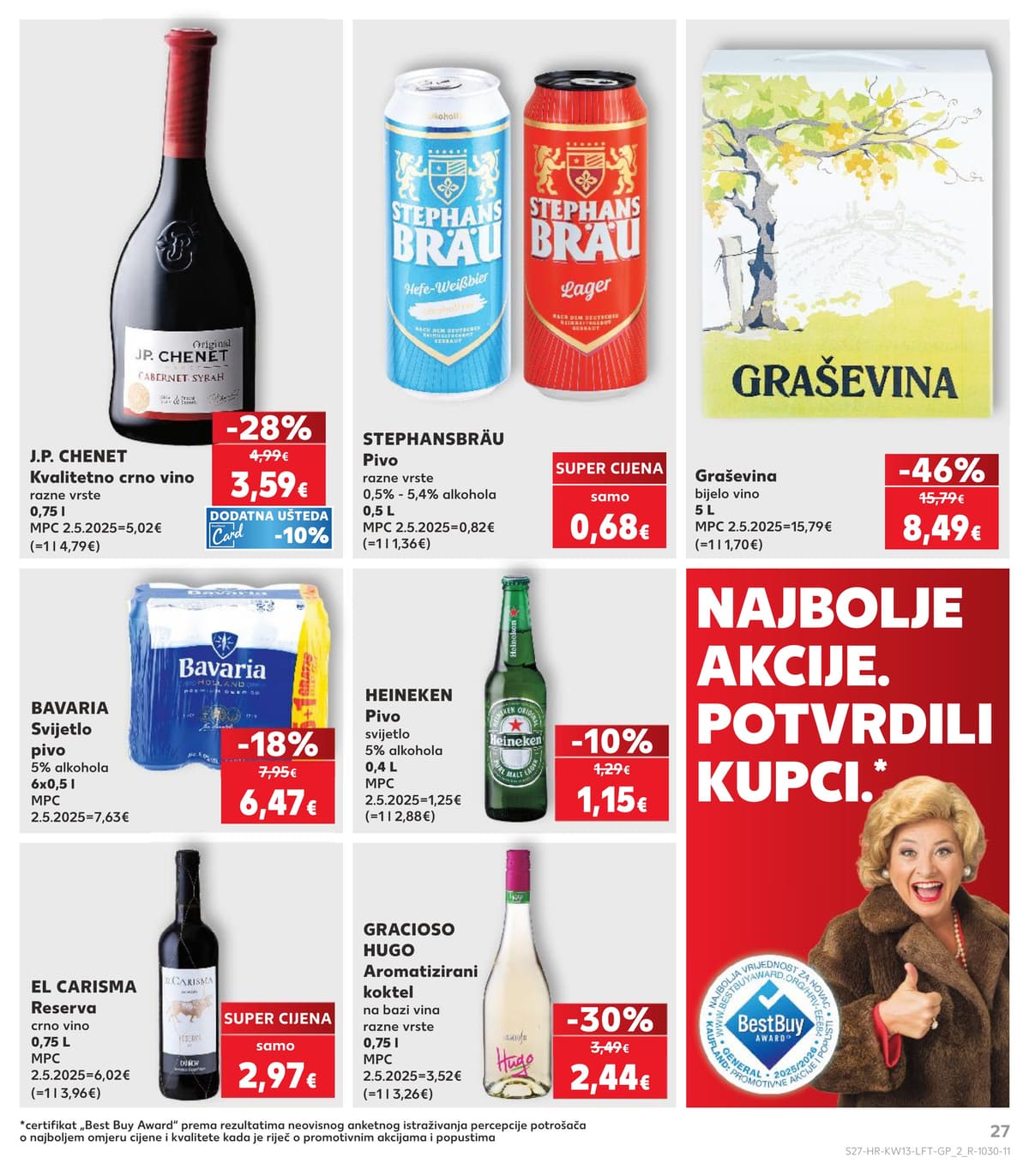 Stranica 27. Kaufland kataloga - Tjedna Akcija
