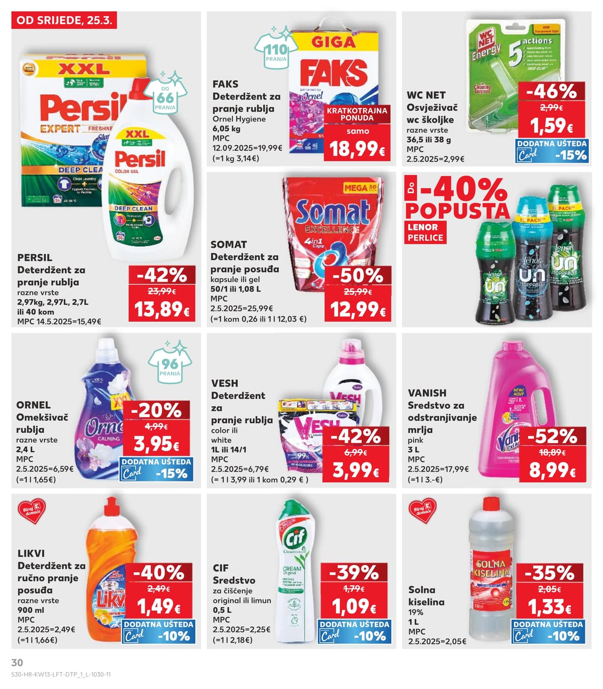 Stranica 30. Kaufland kataloga - Tjedna Akcija