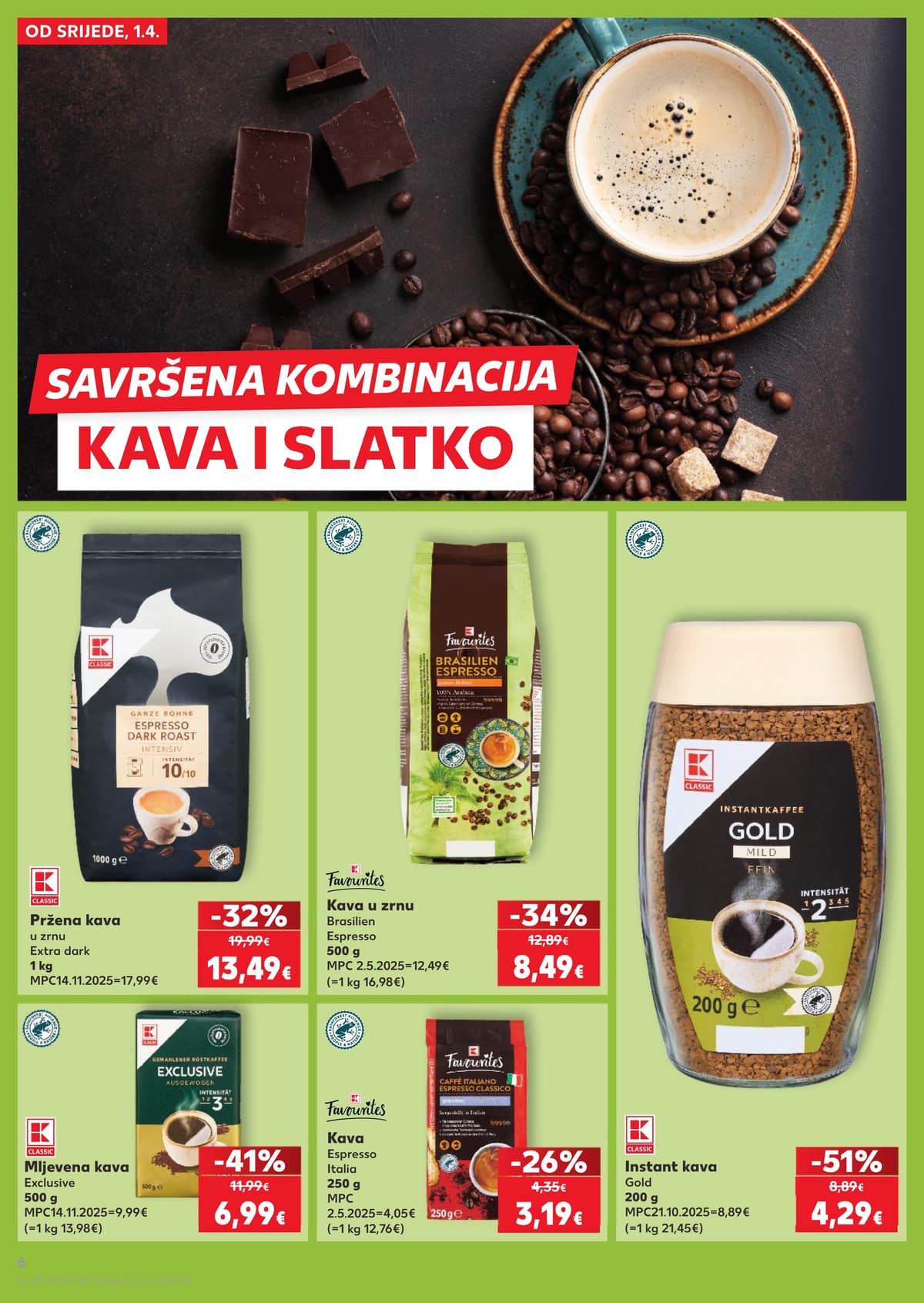 Stranica 6. Kaufland kataloga - Slatkiši, Bebe i Djeca