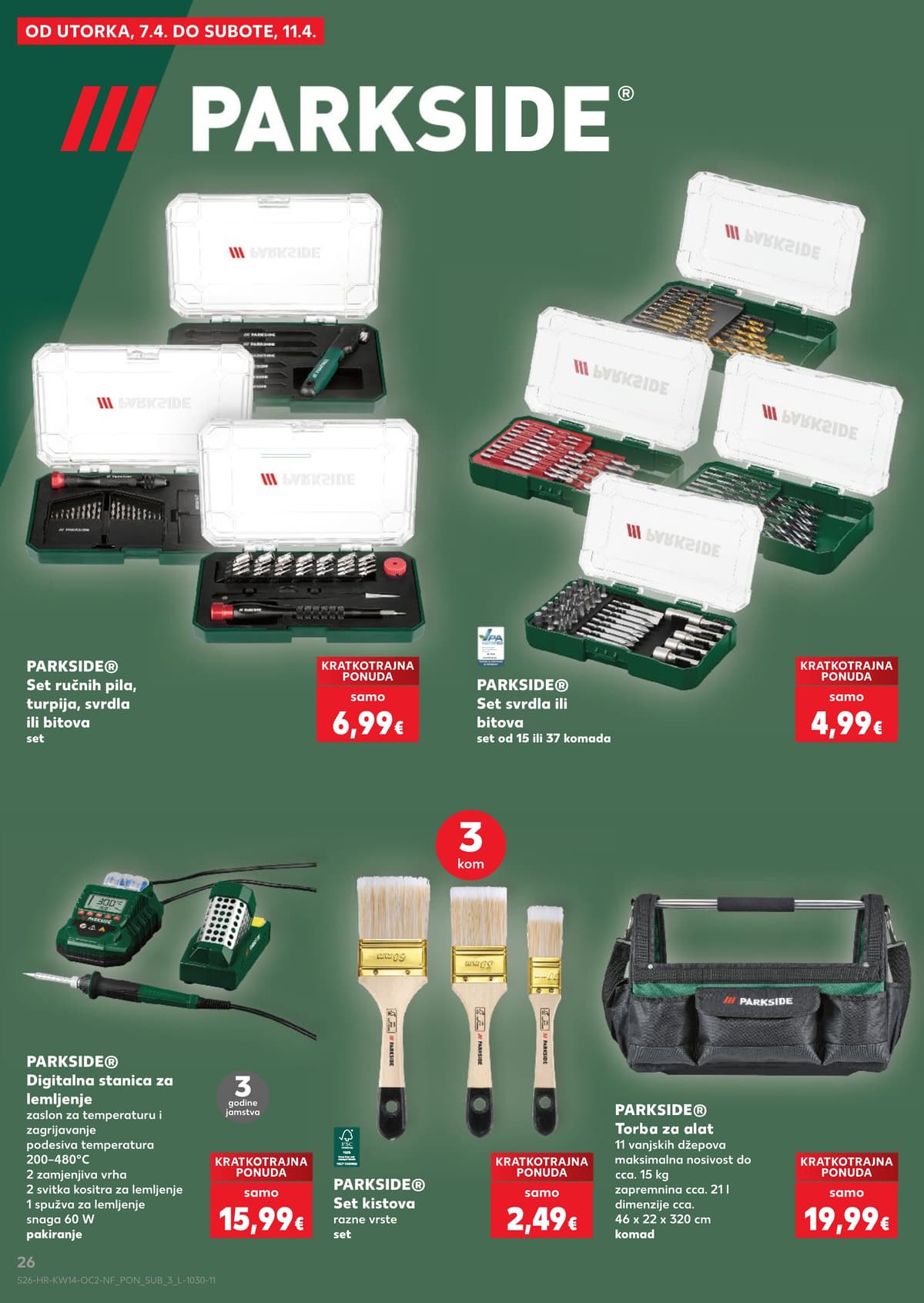 Stranica 26. Kaufland kataloga - Neprehrambeni Proizvodi od 29.03.2026.