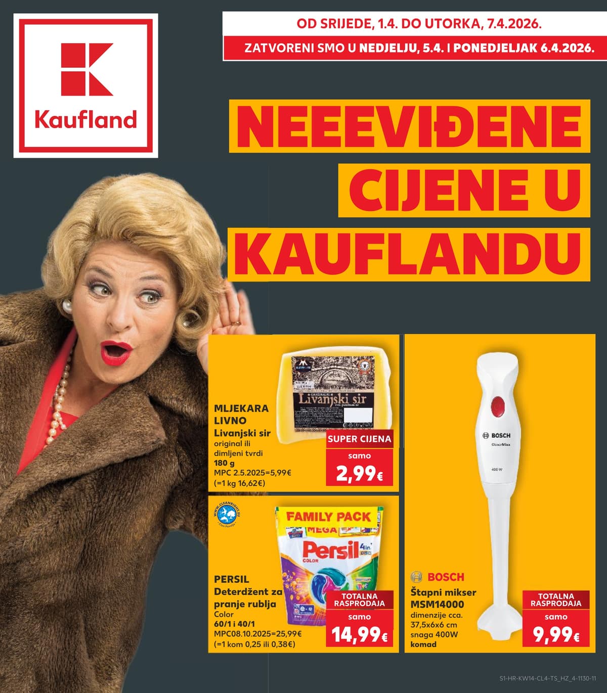 Stranica 1. Kaufland kataloga - Neviđene Cijene