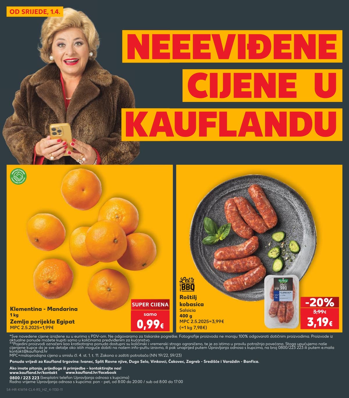 Stranica 4. Kaufland kataloga - Neviđene Cijene od 29.03.2026.