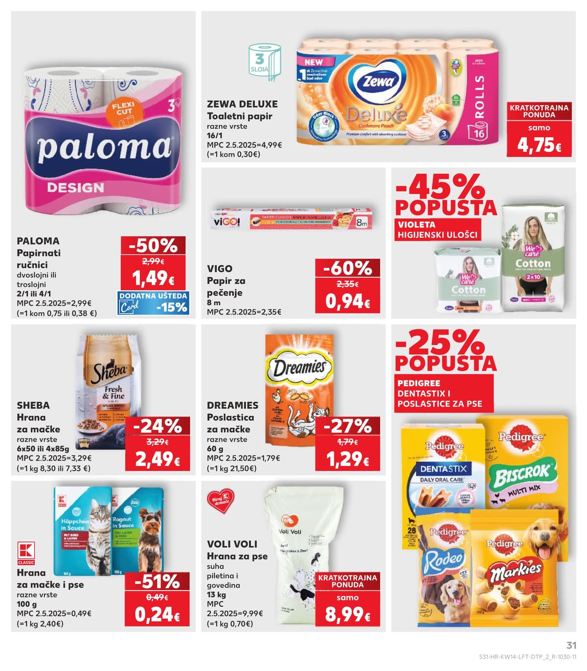 Stranica 31. Kaufland kataloga - Tjedna Akcija