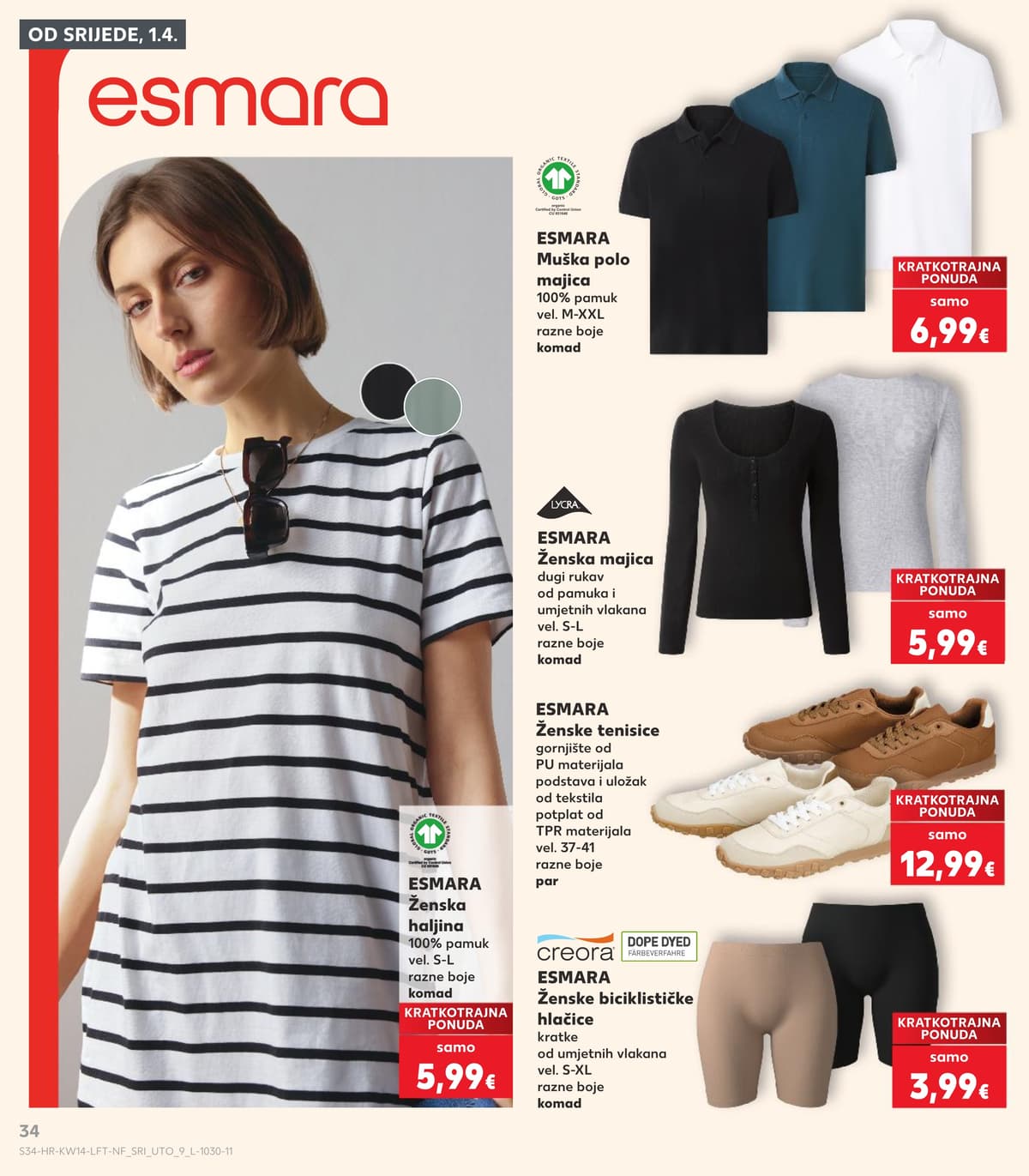 Stranica 34. Kaufland kataloga - Tjedna Akcija od 29.03.2026.