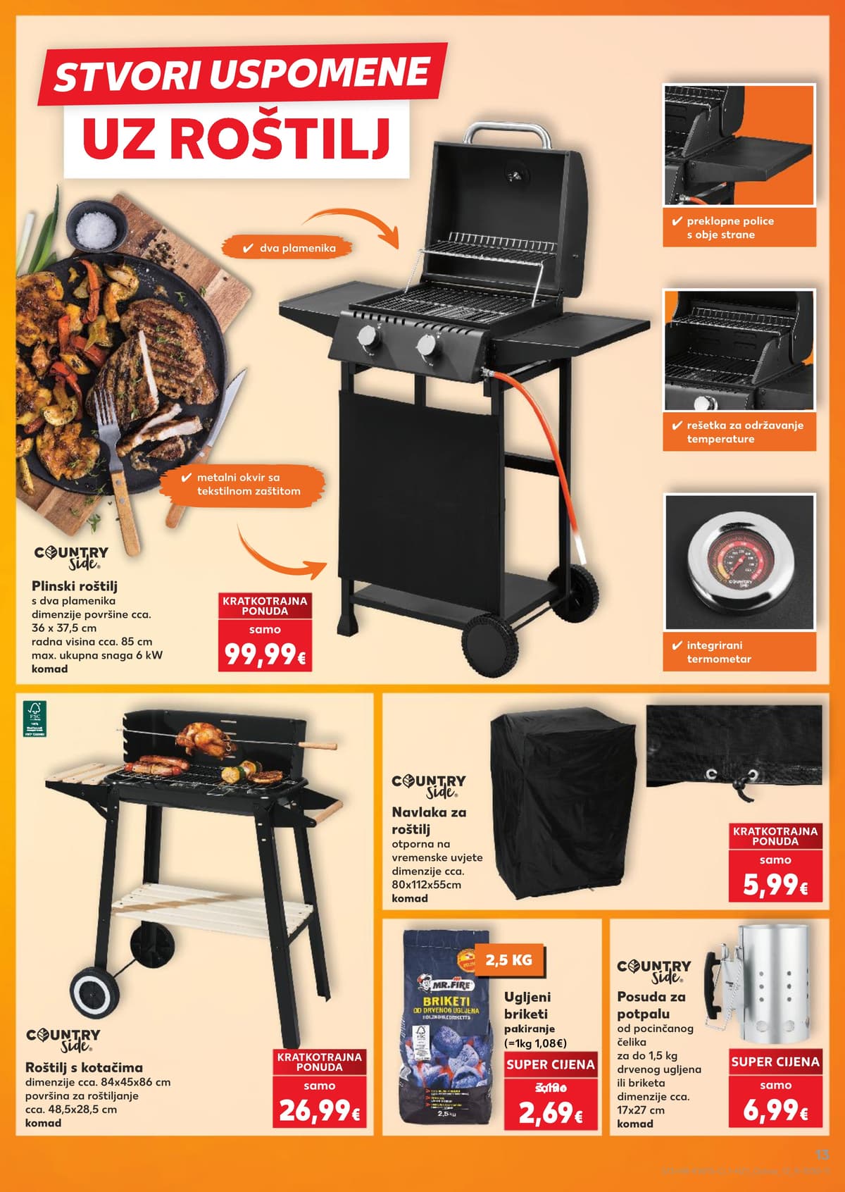 Stranica 13. Kaufland kataloga - Vrtni Namještaj i Roštilj