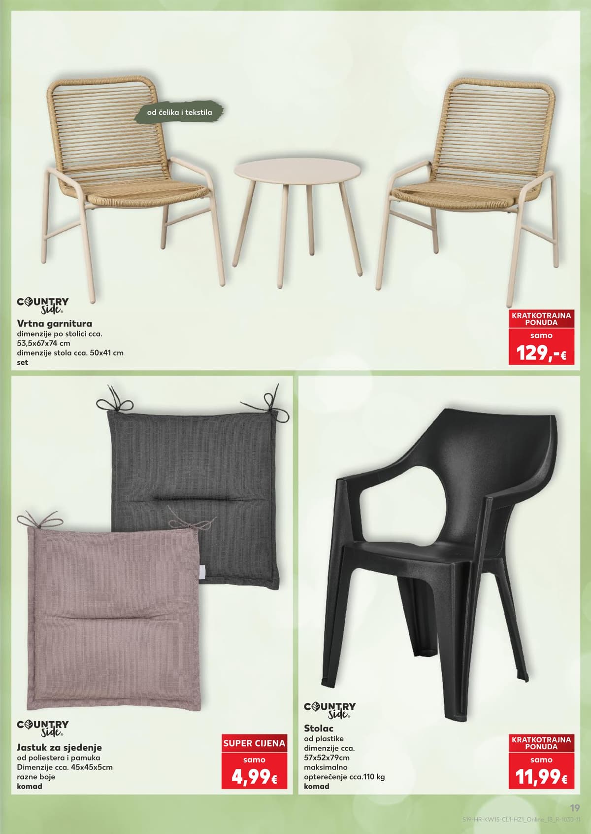 Stranica 19. Kaufland kataloga - Vrtni Namještaj i Roštilj
