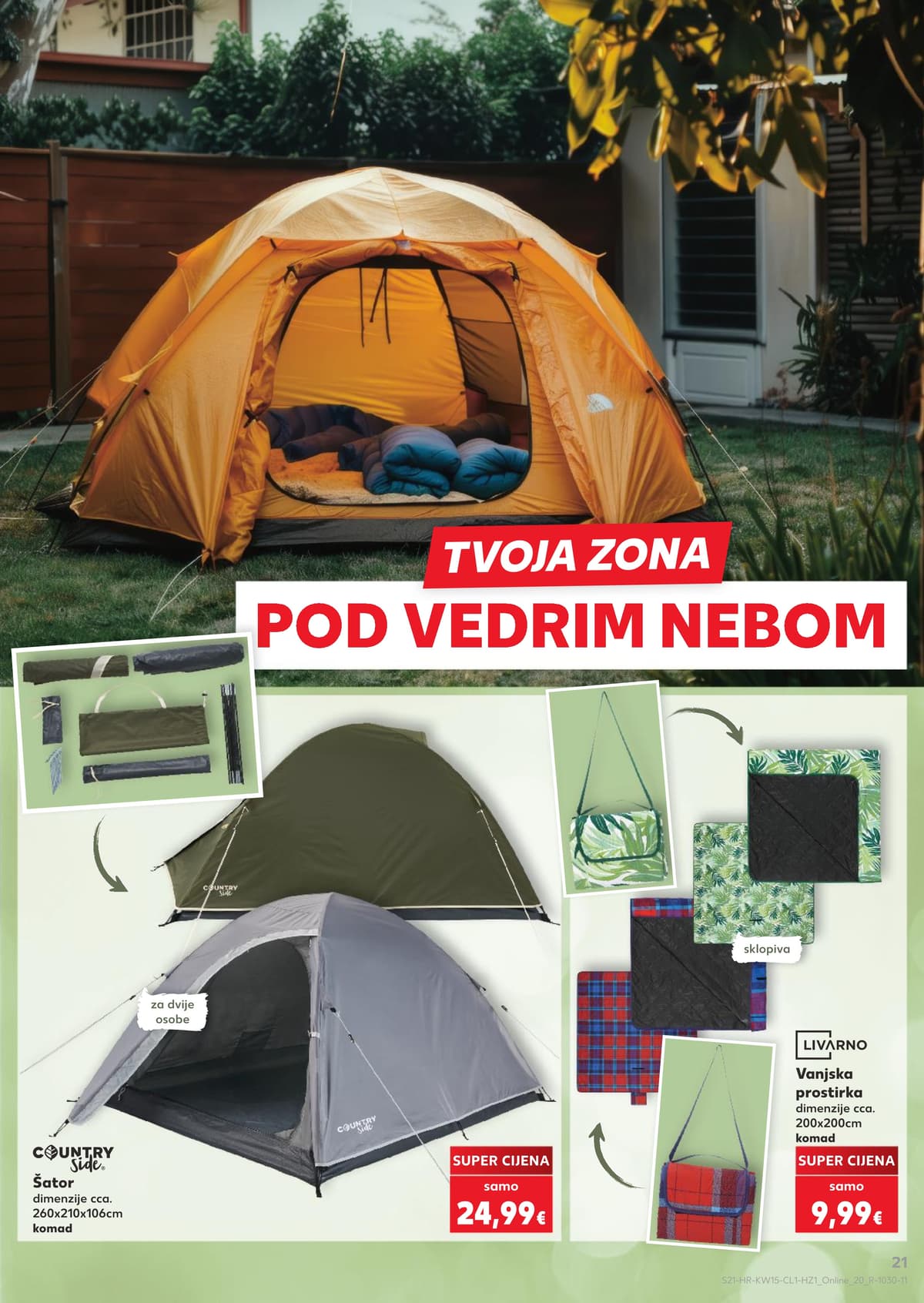 Stranica 21. Kaufland kataloga - Vrtni Namještaj i Roštilj