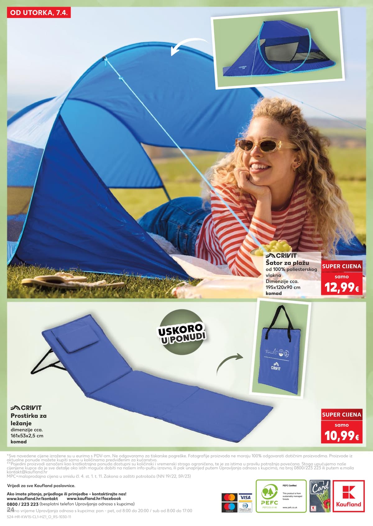 Stranica 24. Kaufland kataloga - Vrtni Namještaj i Roštilj