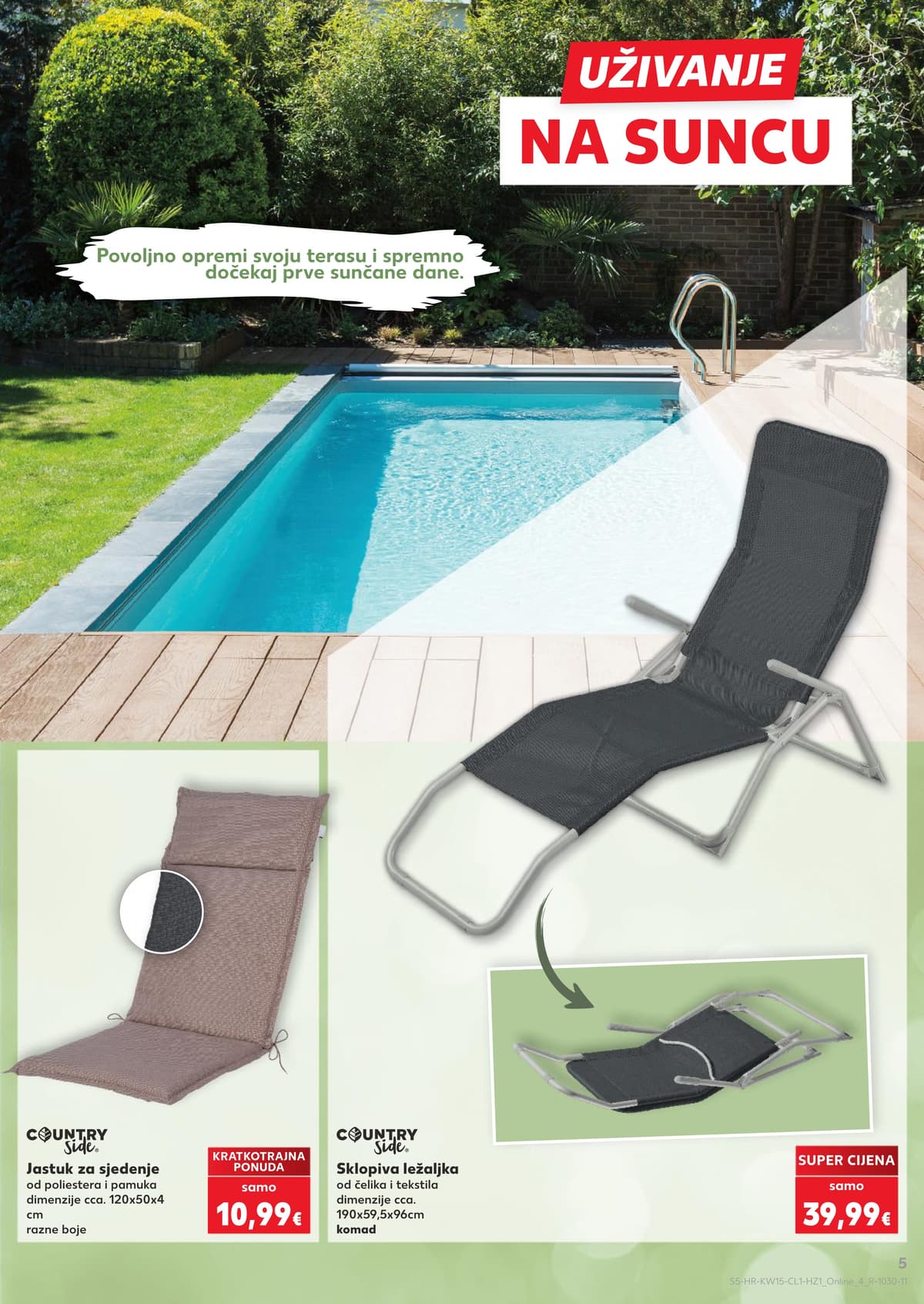 Stranica 5. Kaufland kataloga - Vrtni Namještaj i Roštilj od 04.04.2026.