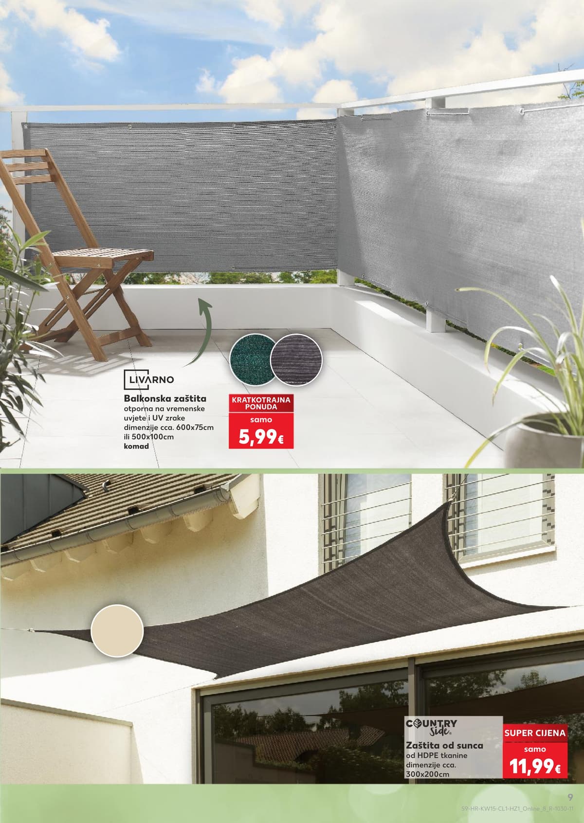 Stranica 9. Kaufland kataloga - Vrtni Namještaj i Roštilj