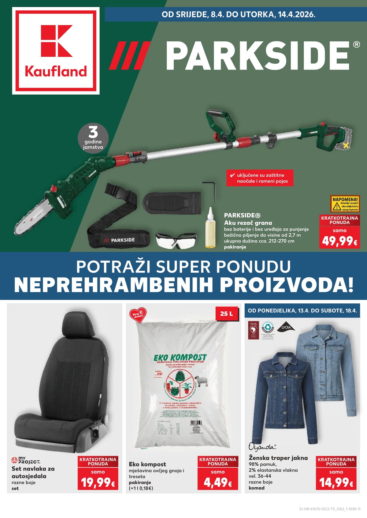 Kaufland katalog od 08.04.2026 - Neprehrambeni Proizvodi