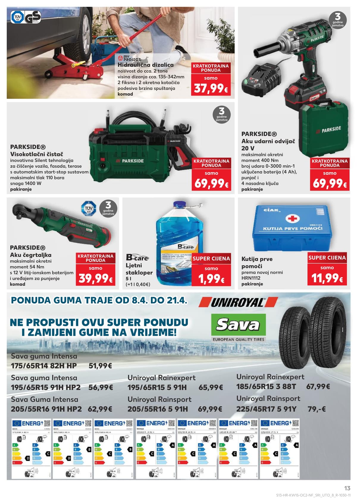 Stranica 13. Kaufland kataloga - Neprehrambeni Proizvodi