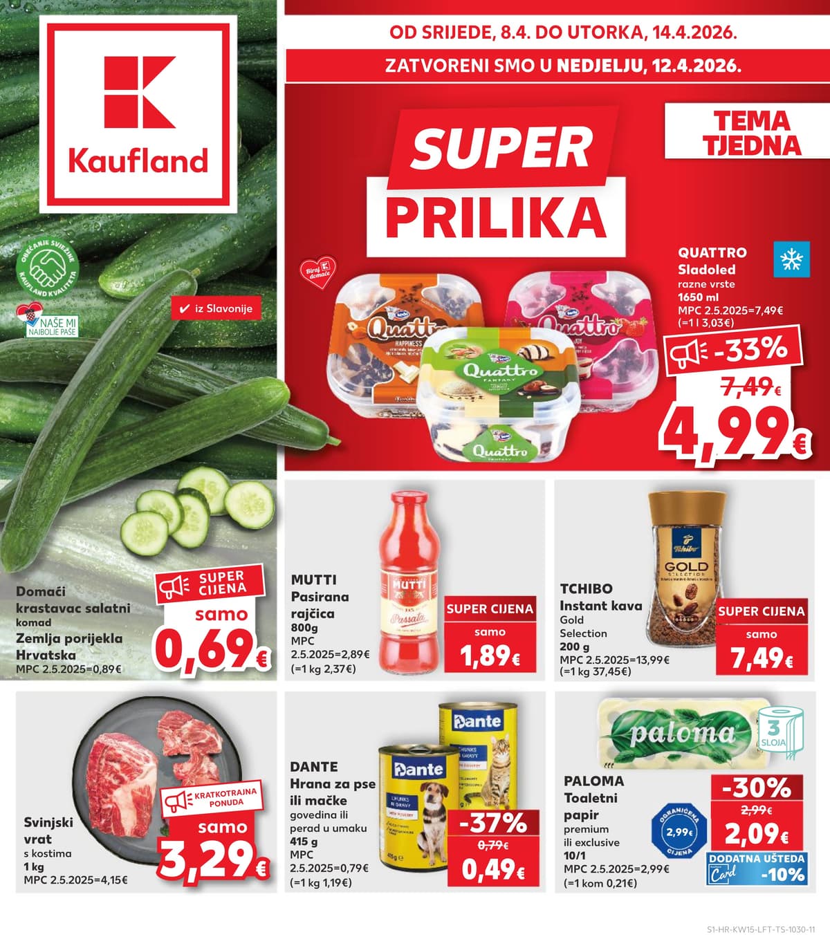 Kaufland katalog od 08.04.2026 - Tjedna Akcija