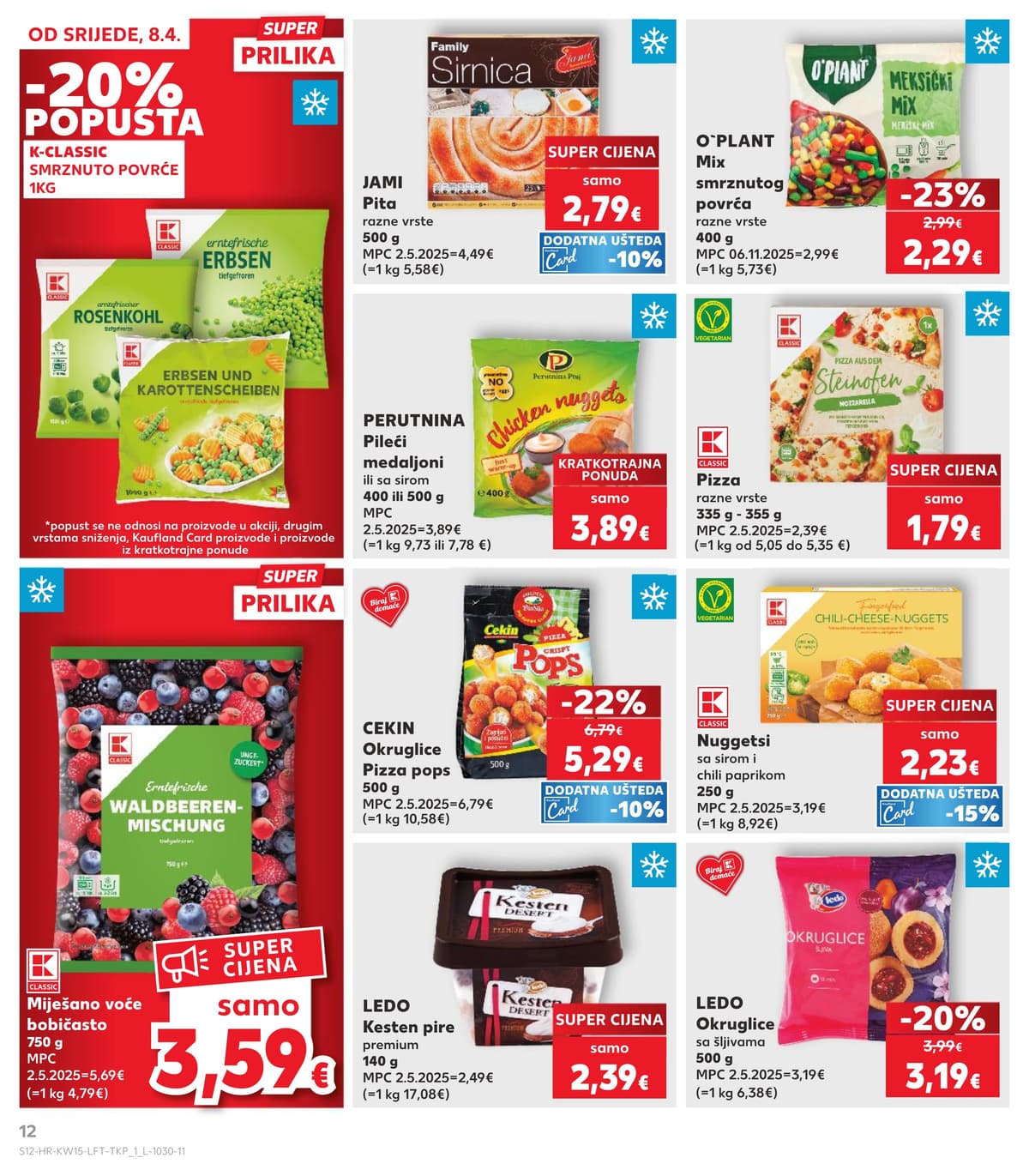 Stranica 12. Kaufland kataloga - Tjedna Akcija od 05.04.2026.