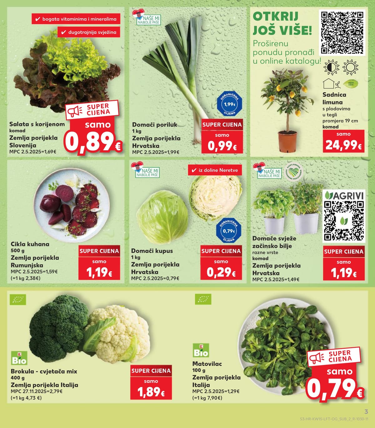 Stranica 3. Kaufland kataloga - Tjedna Akcija od 05.04.2026.