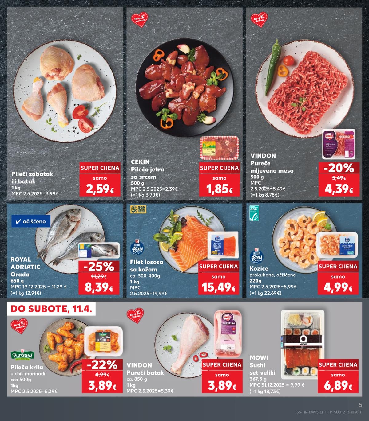 Stranica 5. Kaufland kataloga - Tjedna Akcija od 05.04.2026.